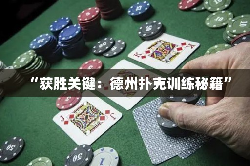 “獲勝關鍵：德州撲克訓練秘籍”