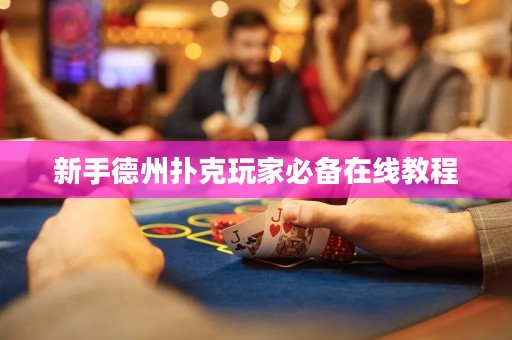 新手德州撲克玩家必備在線教程
