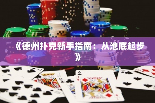 《德州撲克新手指南：從池底起步》