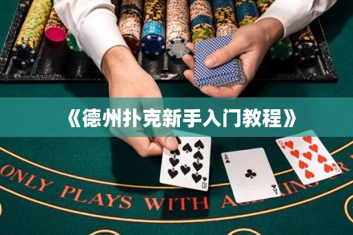《德州撲克新手入門教程》
