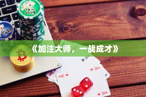 《加注大師，一戰成才》