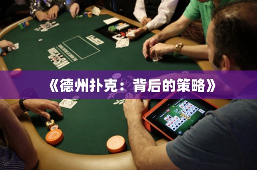 《德州撲克：背后的策略》